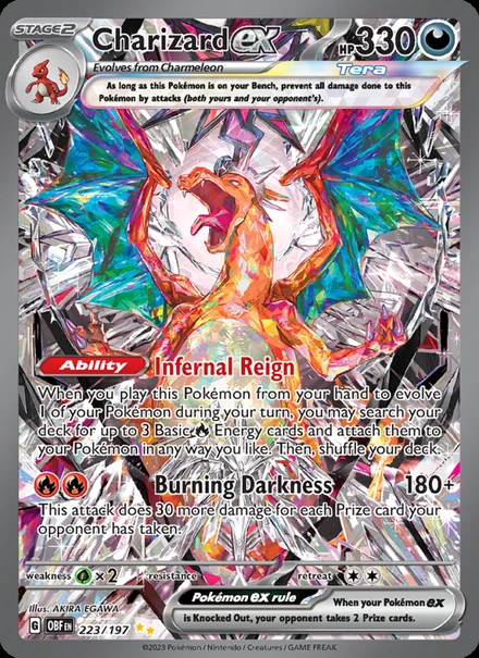 Charizard ex — Obsidian Flames 223/197