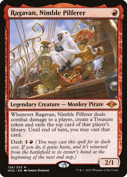 Ragavan, Nimble Pilferer — Modern Horizons 2, 138